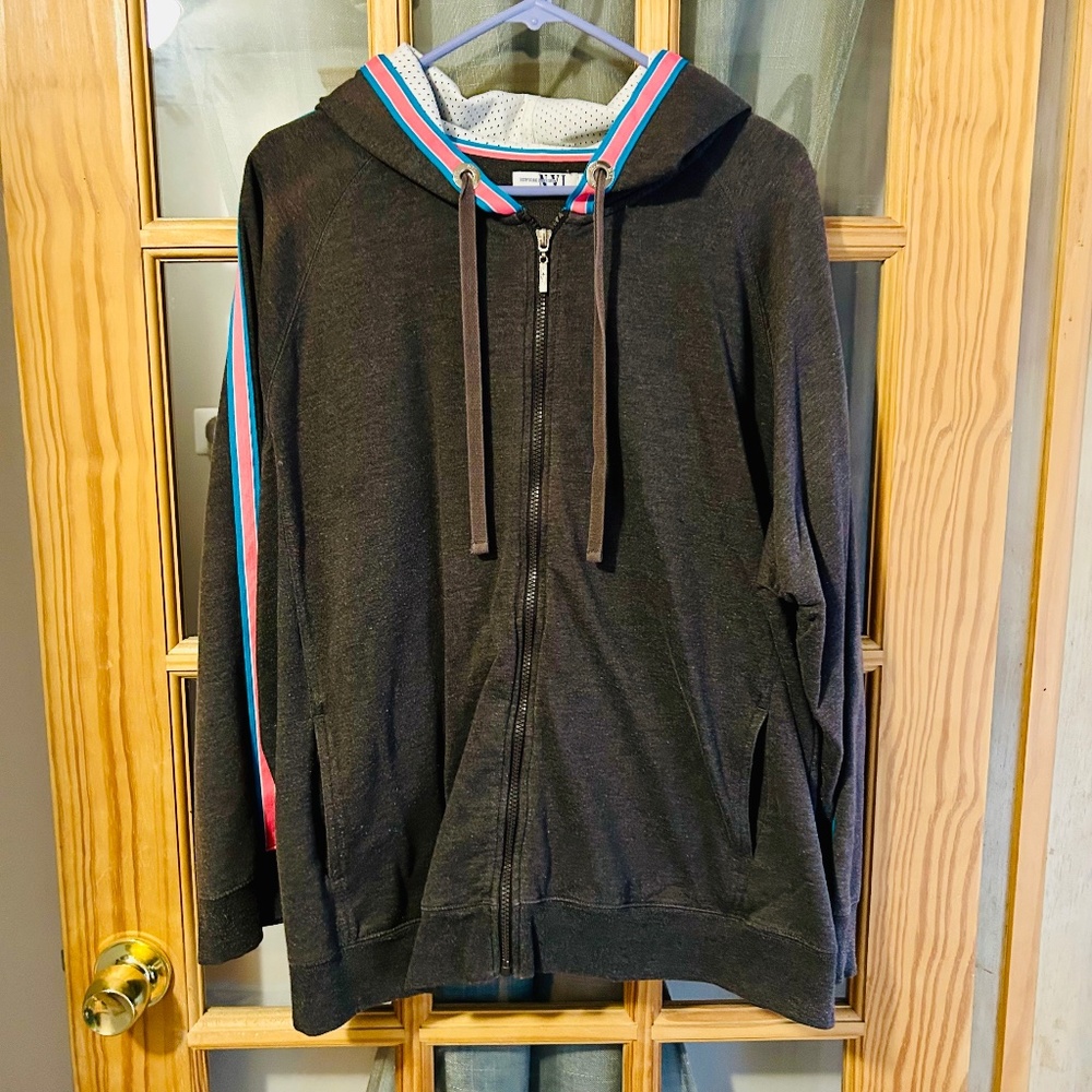 New York Laundry Hooded Zipper Sweatshirt size 3X